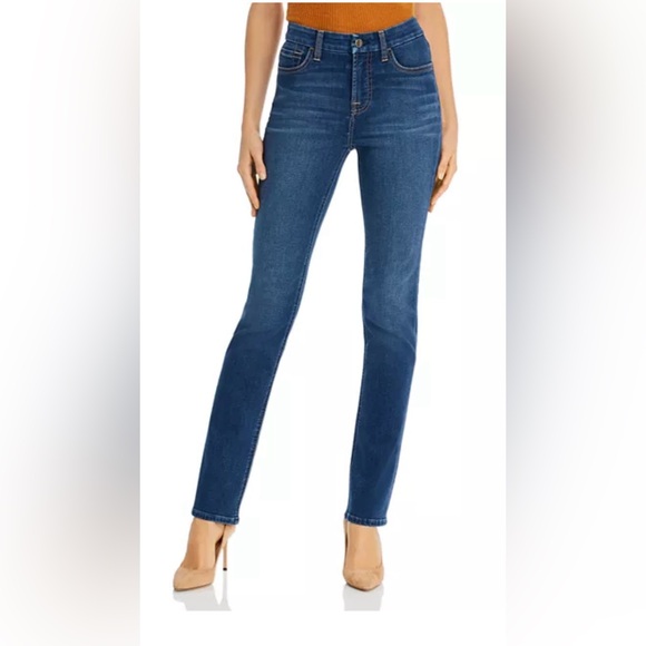 7 For All Mankind Denim - ✨NWT Jen7 - (7 for All Mankind) High Rise Slim Straight Size 6